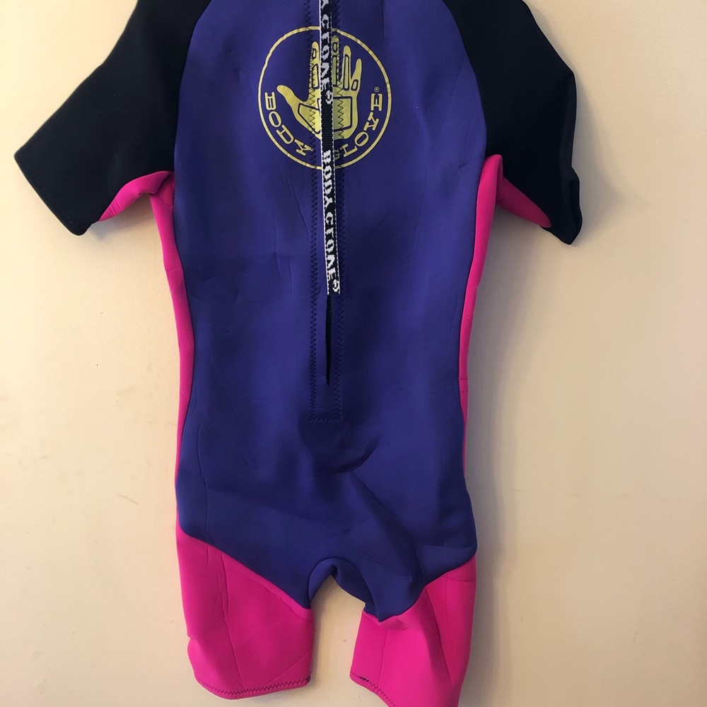 Body water suit. Perfect condition. Purple